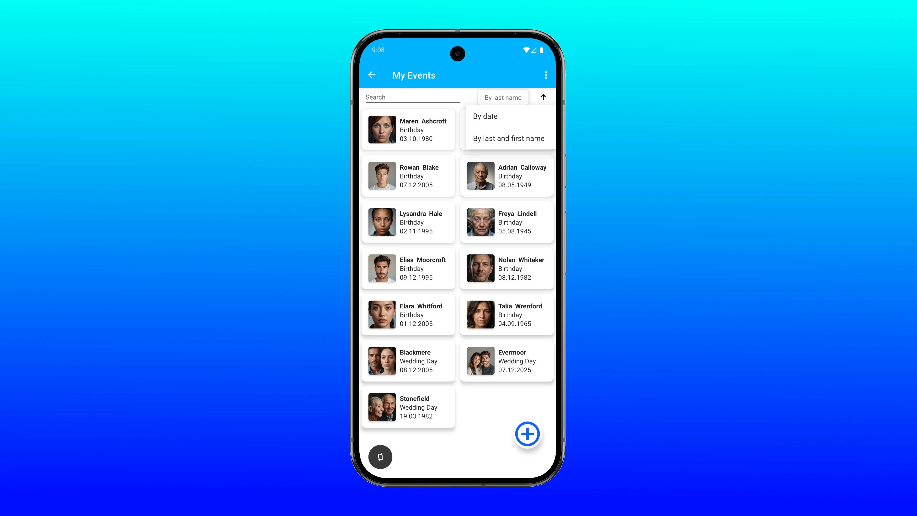 DatezApp screenshot